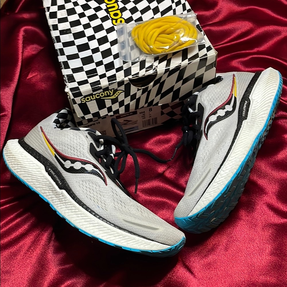 Saucony light Gray Running Shoes men’s 8